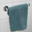 Ver imagem 2 de Suporte Porta Toalha Reto Toalheiro Inox Cromado Porta Toalha de Rosto Acessório de Parede Banheiro