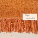 Ver imagem 3 de Manta para Sofá Peseira em Chenile 1.80x1.20m  - Laranja