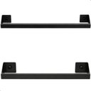 Ver imagem 4 de Kit Acessórios para Banheiro Preto 4 Peças Master Slim Df