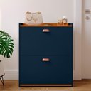 Ver imagem 3 de Sapateira Organizadora Pequena Apartamento 12 Pares Calçados Gavetas Basculante Decoração Quarto