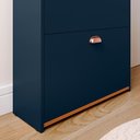 Ver imagem 4 de Sapateira Organizadora Pequena Apartamento 12 Pares Calçados Gavetas Basculante Decoração Quarto