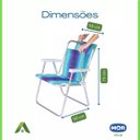 Ver imagem 4 de Tela Reposição Cadeira Alta Mor Azul