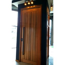 Porta Pivotante Mexicana Madeira Maciça 2,40 (a) X 1,20 (l) C/fechadura Eletrônica - 2 Porta Pivotante Mexicana Madeira Maciça 2,40 (a) X 1,20 (l) C/fechadura Eletrônica - 2