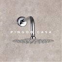 Ver imagem 2 de Ducha Chuveiro Redonda Inox 20 cm Curuá Pingoo - Cromado