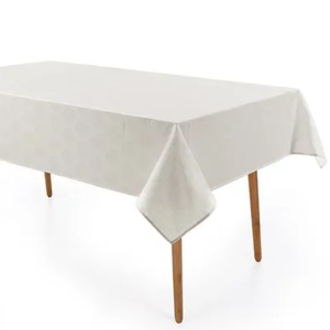 Toalha de Mesa Retangular 8 Cadeiras 1,60m X 2,70m Sempre Limpa Karsten:zattar Branco