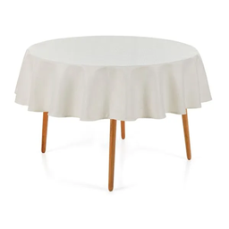 Toalha de Mesa Retangular 8 Cadeiras 1,60m X 2,70m Sempre Limpa Karsten:zattar Branco - 4