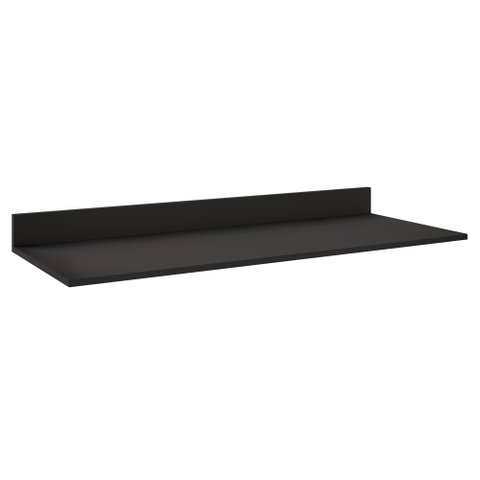 Tampo para Balcão de Cozinha 180cm MDP Preto - Lumil Lumil Móveis 0081