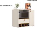 Ver imagem 2 de Armario para Cozinha Suspenso Edipo Cor Of White / Nature - Comprar Moveis em Casa