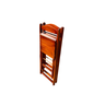 Conjunto de Bistrô Dobrável Mesa com 2 Banquetas para Bar Mel - 5