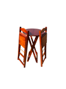 Ver imagem 2 de Conjunto de Bistrô Dobrável Mesa com 2 Banquetas para Bar Mel