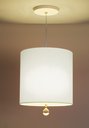 Ver imagem 4 de Luminária Pendente Com Cristal Cúpula Branco 25x25 1E27
