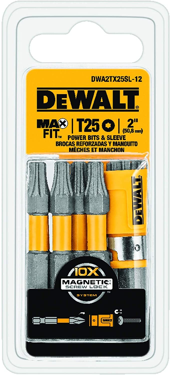 Juego De Brocas Dewalt Dwa2tx25irb Torx T25 Impact Ready Fle | Envío Gratis