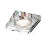 9 Spot Cristal Espelhado Embutido Quadrado Mr16 Gu10 Ac593 - 1