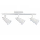 Ver imagem 1 de Spot Sobrepor Direcionável 2713 Trilho com 3 Lâmpadas Canopla Quadrada Emalustres