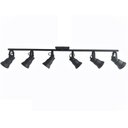 Ver imagem 1 de Spot Sobrepor Direcionável 2716 Trilho com 6 Lâmpadas Canopla Quadrada Emalustres