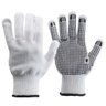 Luva Tricotada Pigmentada| Kit 12 Pares Epi Branco Tamanho 9 - 3