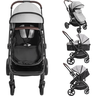 Carrinho de Bebe Moises com Bebe Conforto Kiddo Nomad Grafite - 2