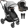 Carrinho de Bebe Moises com Bebe Conforto Kiddo Nomad Grafite - 1