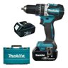 Parafusadeira Furadeira de Impacto 18v sem Fio com Bateria Carregador Maleta Dhp484rfe Makita - 6