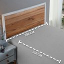 Ver imagem 4 de Lençol de Baixo 200 Fios Casal sem Elástico 100% Algodão Avulso Roupa de Cama Box:cinza