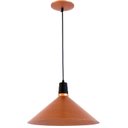 Ver imagem 1 de Pendente Chapéu Grande 1 Lâmpada Emalustres