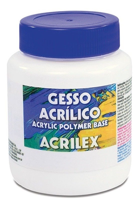 Gesso Acrílico Acrilex 250 Ml sem Cor - 13325