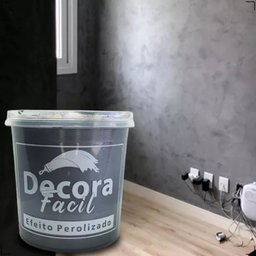 Cimento Queimado com Efeito Perolizado Decora Fácil 1kg - Cinza Nobre - 4