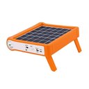 Ver imagem 5 de Kit Lanterna Led Solar com Lampada Recarregavel Usb Power Bank 500ma Iluminacao de Emergencia para C
