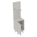 Ver imagem 3 de Aparador 1 Porta 1 Prateleira com Espelho Ap2312 Branco - Tecno Mobili