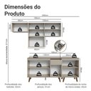 Ver imagem 4 de Armário de Cozinha Completa 240 Cm Nice Madesa 06