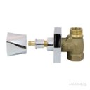 Ver imagem 4 de Acabamento Quadrado Metal Cromado para Registro Pressão e Gaveta 1/2 3/4 1 Padrão Deca C45 Banheiro