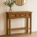 Ver imagem 1 de Aparador 2 Gavetas Imperial em Madeira Maciça Imbuia Fosco