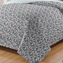 Ver imagem 3 de Kit Cobre Leito Colcha Daily Casal 3 Peças Dupla Face Estampado Floral - Floral 21 - 100% Polié