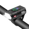 Lanterna Farol Digital Bike 3 Leds T6+ Mostrador Tempo Bater - 4