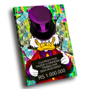 Ver imagem 1 de Quadro Tio Patinhas Culpado -- BR ARTES Grande 118x78