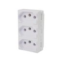 Ver imagem 1 de Kit 10 Tomada Tripla Monobloco Branco 10a Módulo Linha I9