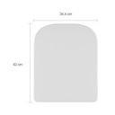 Ver imagem 6 de Assento Sanitário Astra Tqds-tf Slim Premium Quadra Soft Close Branco Tqds-tf*ge-17