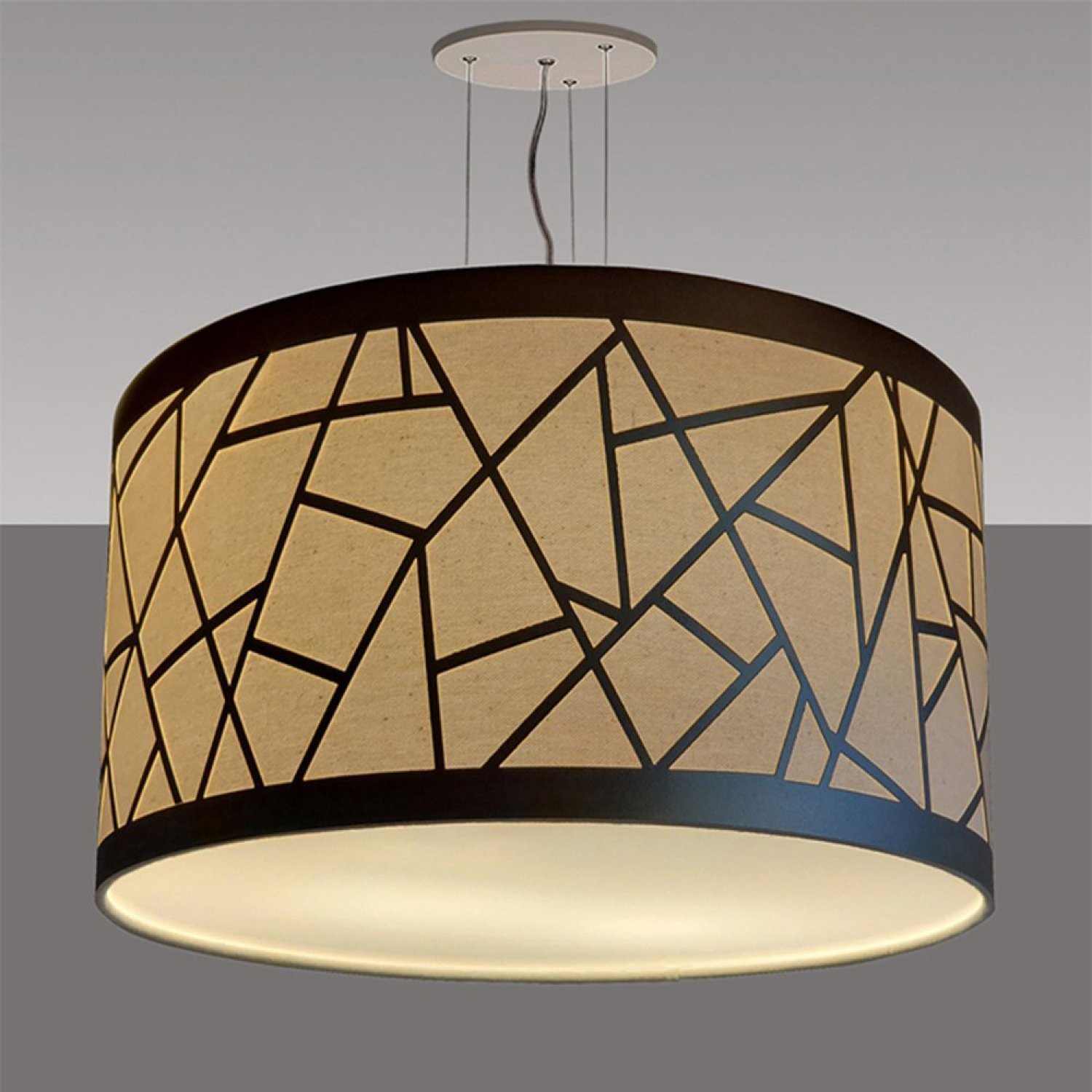 Luminária de Teto Pendente Tom Luz Iluminação MadeiraMadeira