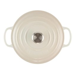 Panela Le Creuset Redonda 22Cm Signature - Branco Meringue - 2
