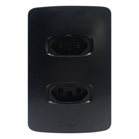 Tomadas Padrão 20A com Placa 4x2 Gracia Maxx Alumbra