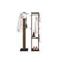 Ver imagem 1 de Conjunto 2 Cabideiros Preto Nogal - Fdecor