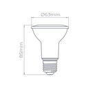 Ver imagem 3 de Lâmpada Led Stella Par 20 Eco 5,5w E27 Bivolt 3000k Luz Amarela
