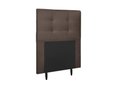 Ver imagem 1 de Cabeceira Cama Box Solteiro 90cm - Marrom Suede