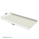 Ver imagem 2 de Tampo para Balcão de Pia Móveis Henn Fineze Areia HP 120cm