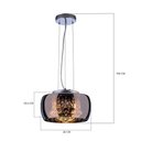 Ver imagem 2 de Lustre Plafon Startec Attractive 28cm 3xg9 Bivolt Cobre