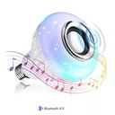 Ver imagem 1 de Lâmpada Led 12w E27 Rgb Colorida com Caixa de Som