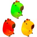 Ver imagem 5 de Luminaria Abajur Mesa Capivara Touch Muda de Cor Usb Recarregavel Iluminaçao Decoraçao Quarto Sala C