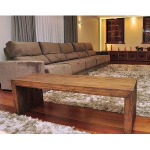 Aparador de Demolição em U Made Wood:Comp160XAlt80XLarg40/Marrom