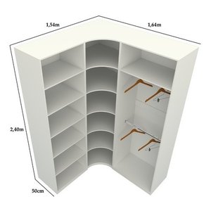 Kit Closet M59 - Branco