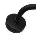 Ver mais imagens de Chuveiro Ducha Autolimpante Articulável Redondo Preto Aquecimento Solar e Gás 70º C